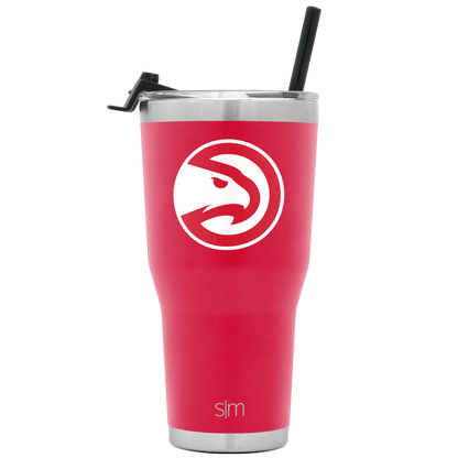 NBA Cruiser Tumbler with Flip Lid and Straw