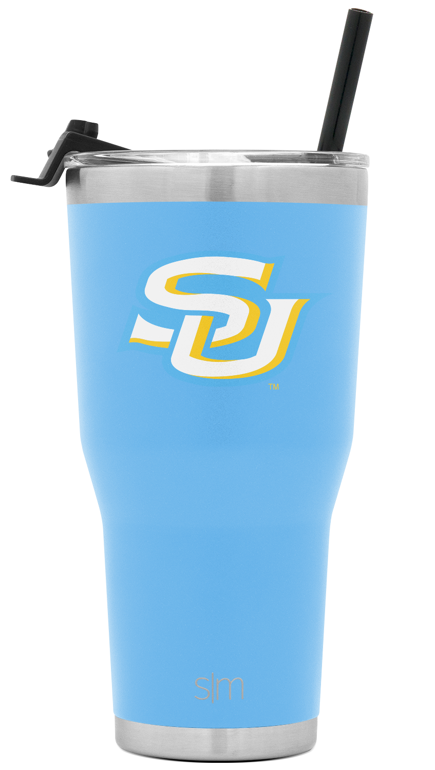 Collegiate Cruiser Tumbler with Flip Lid and Straw