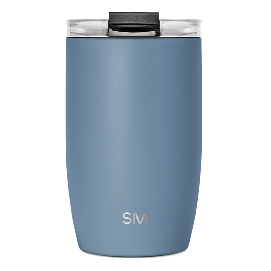 Voyager Tumbler with Clear Flip Lid & Straw