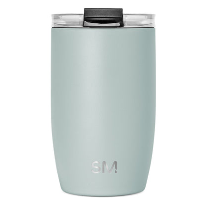 Voyager Tumbler with Clear Flip Lid & Straw