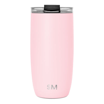 Voyager Tumbler with Clear Flip Lid & Straw