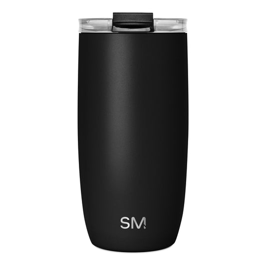 Voyager Tumbler with Clear Flip Lid & Straw