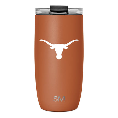 Collegiate Voyager Tumbler with Clear Flip Lid & Straw