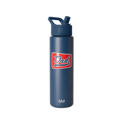 Summit Water Bottle with Straw Lid