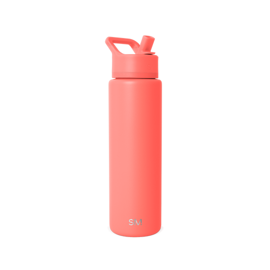 Summit Water Bottle with Straw Lid