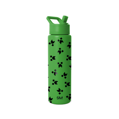 Summit Water Bottle with Straw Lid