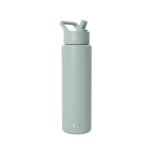Summit Water Bottle with Straw Lid
