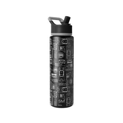 Summit Water Bottle with Straw Lid