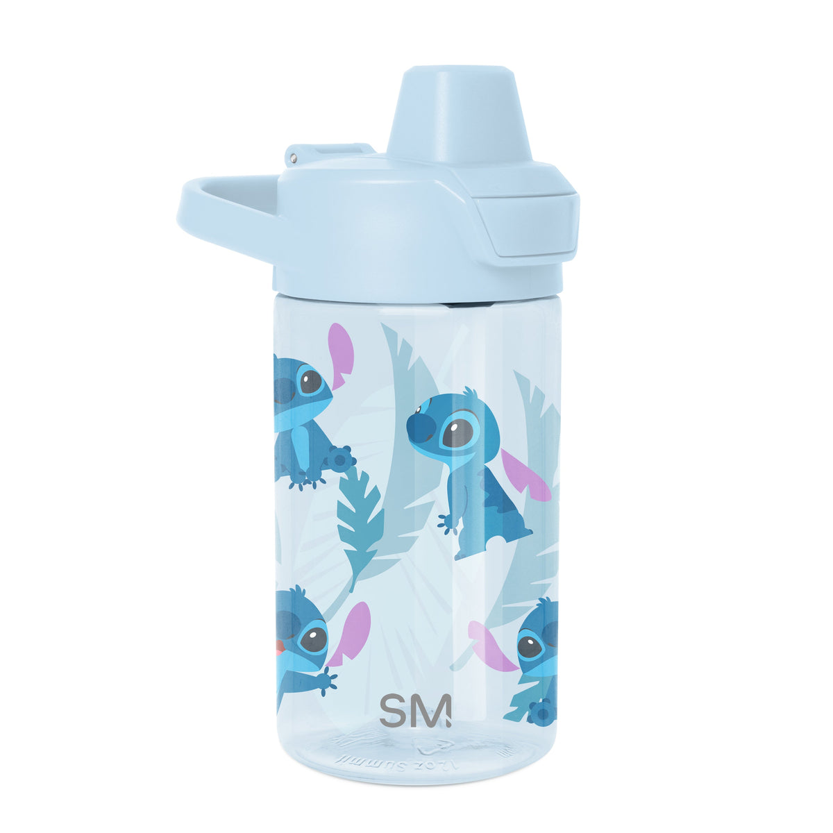 Summit Kids Plastic Water Bottle with Simple Flip Straw Lid